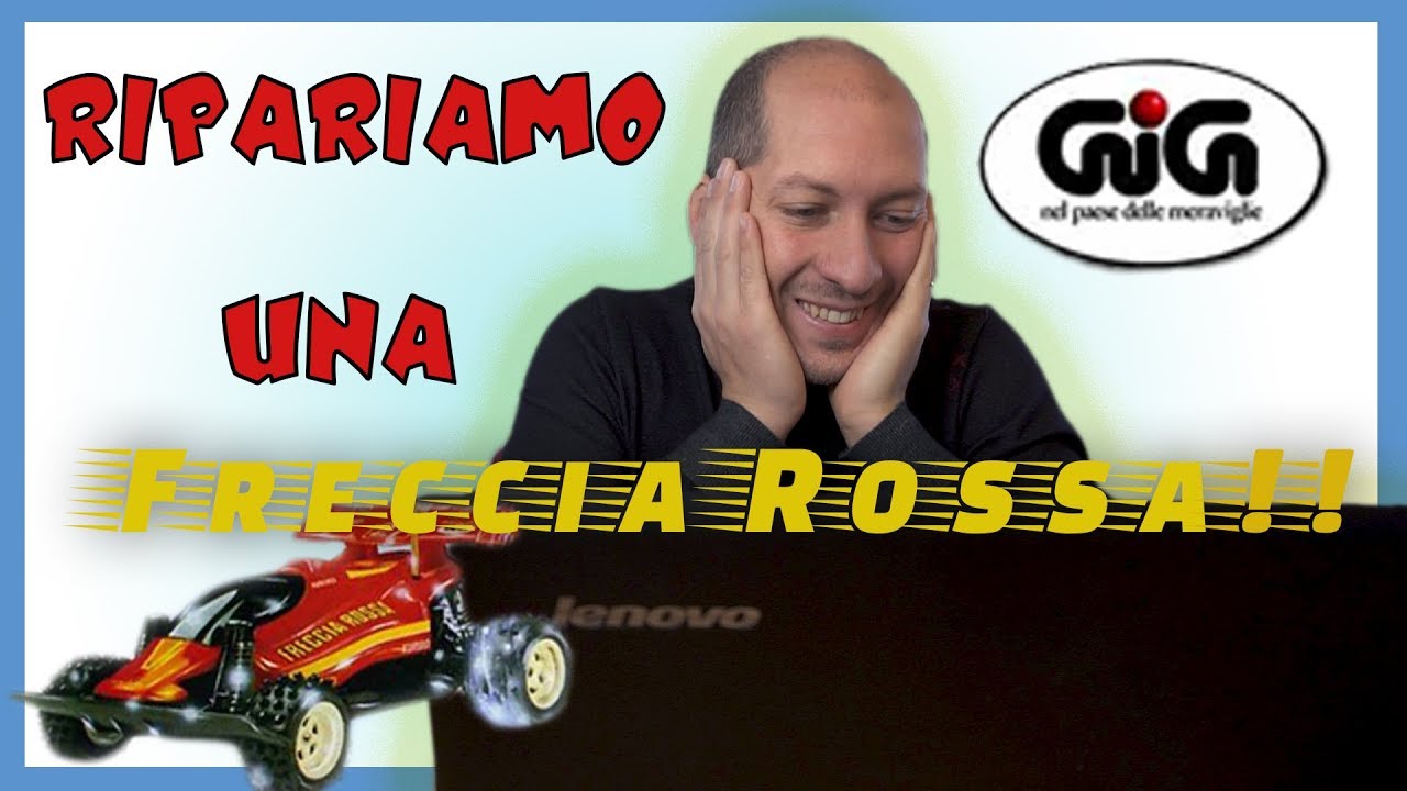 Ripariamo una Gig Nikko Freccia Rossa degli ANNI 90 con pochissimi soldi!!