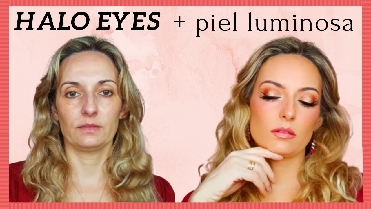 HALO EYES + Rostro ILUMINADO / realizado por ONLINE MAKEUP ACADEMY