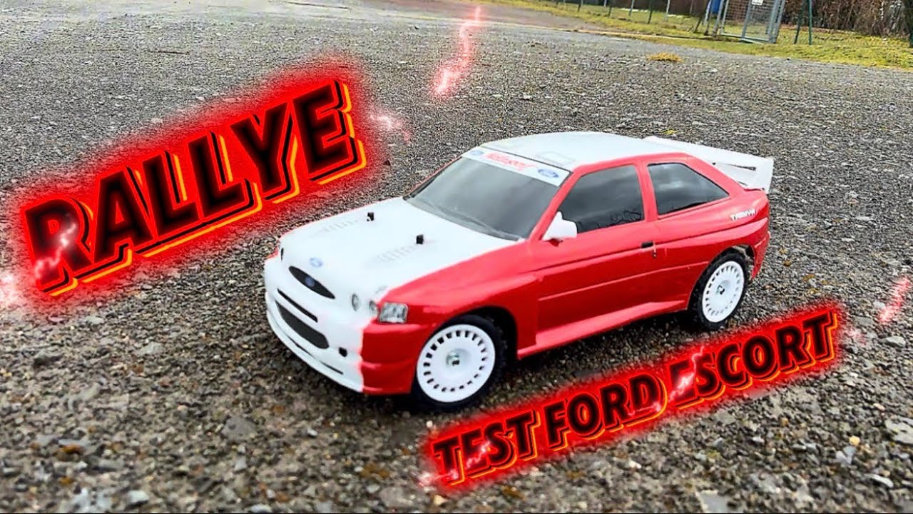 Rallye Ford ESCORT Brushless 3s auf TT02 1/10 