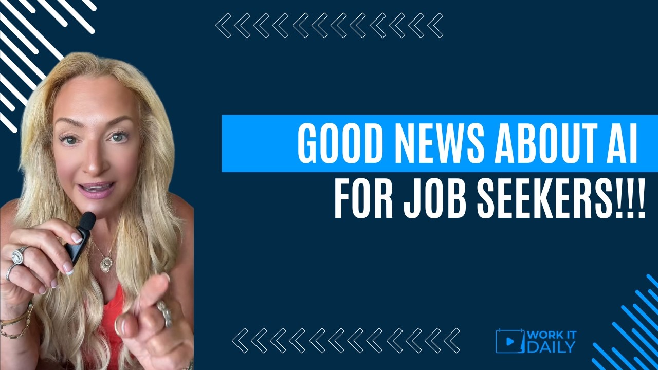 GOOD NEWS ABOUT AI FOR JOB SEEKERS!!!