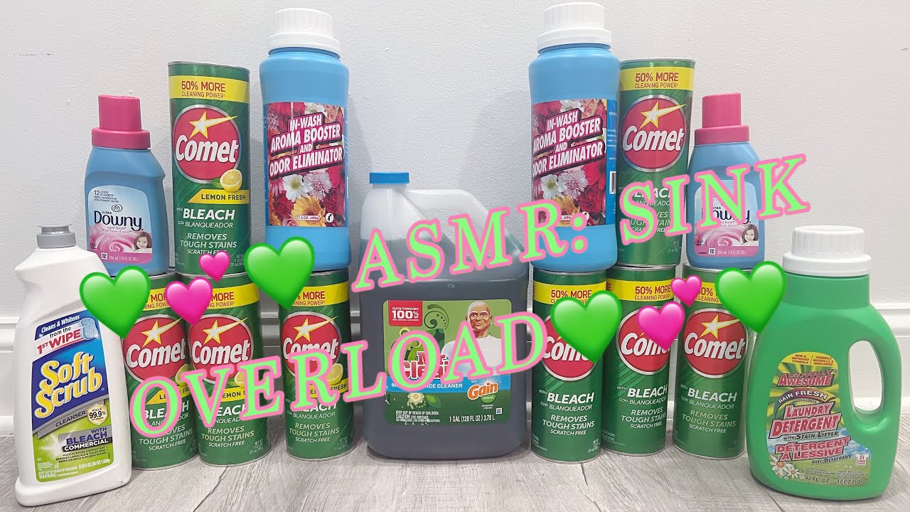 💚💕💚 ASMR: Sink Overload 💚💕💚