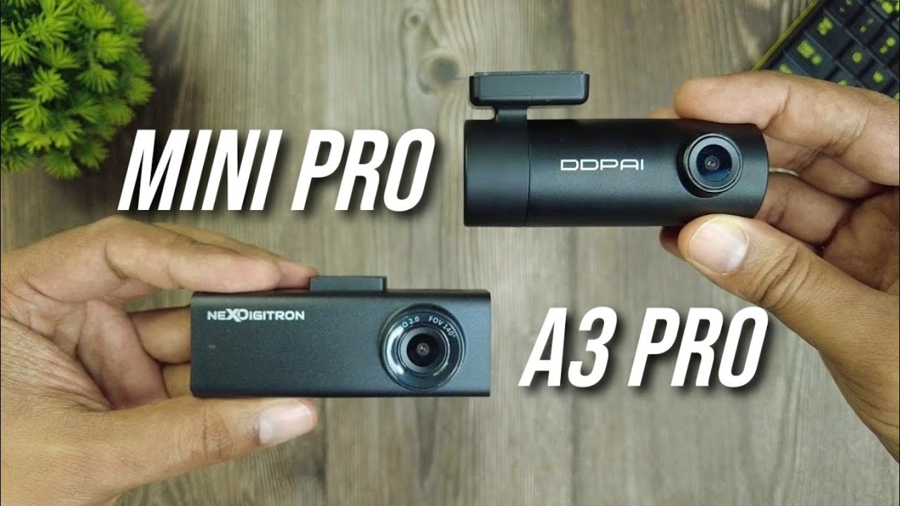 Nexdigitron A3 Pro vs DDPAI Mini Pro | Which is the BEST Dashcam? | Gizmobeep