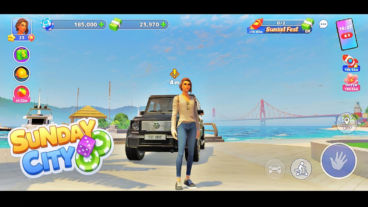 Sunday City Sim Life Android Gameplay 60fps 👀