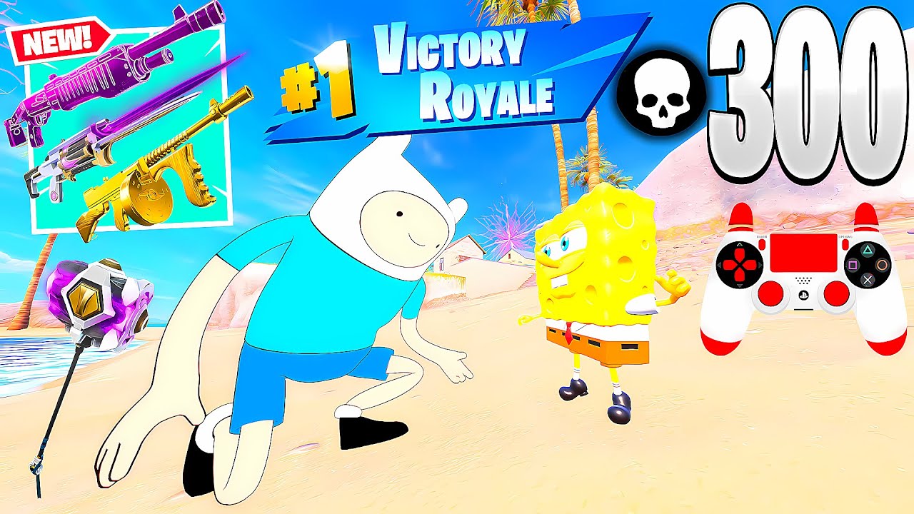ADVENTURE TIME - Zero Build Fortnite Gameplay WINS (The NEW Fortnite Chapter 7 Season 1)