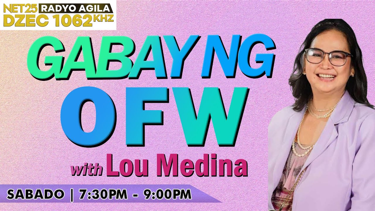 GABAY NG OFW | Sabado | January 24 | 7:30 PM