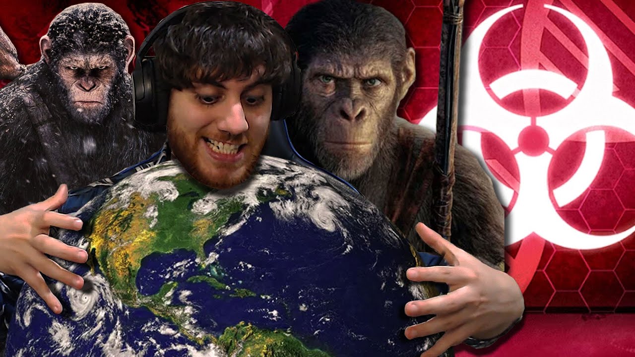 QUE le PASAR&Iacute;A al MUNDO si nos DOMINARAN los MONOS | Plague inc.