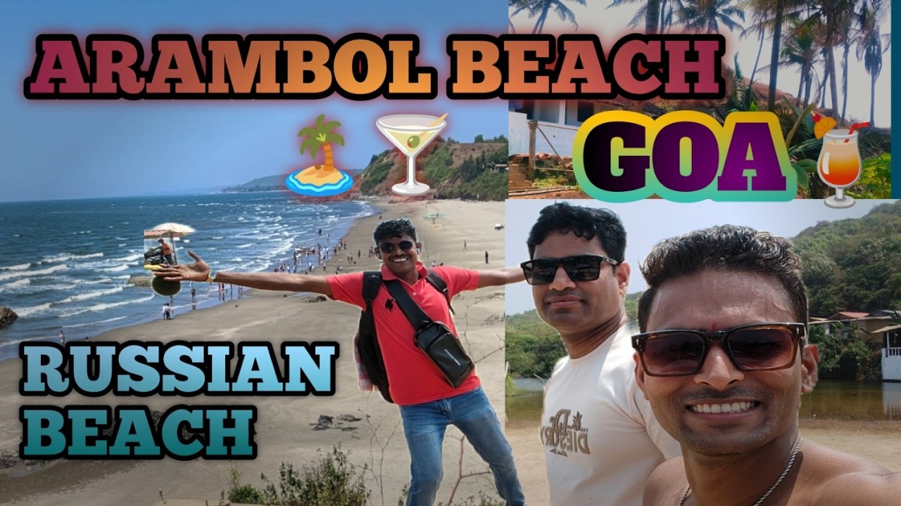 Arambol Beach Goa |Arambol Beach Latest Video | Russian Beach In Goa | Nude Beach | Goa Vlog | Goa