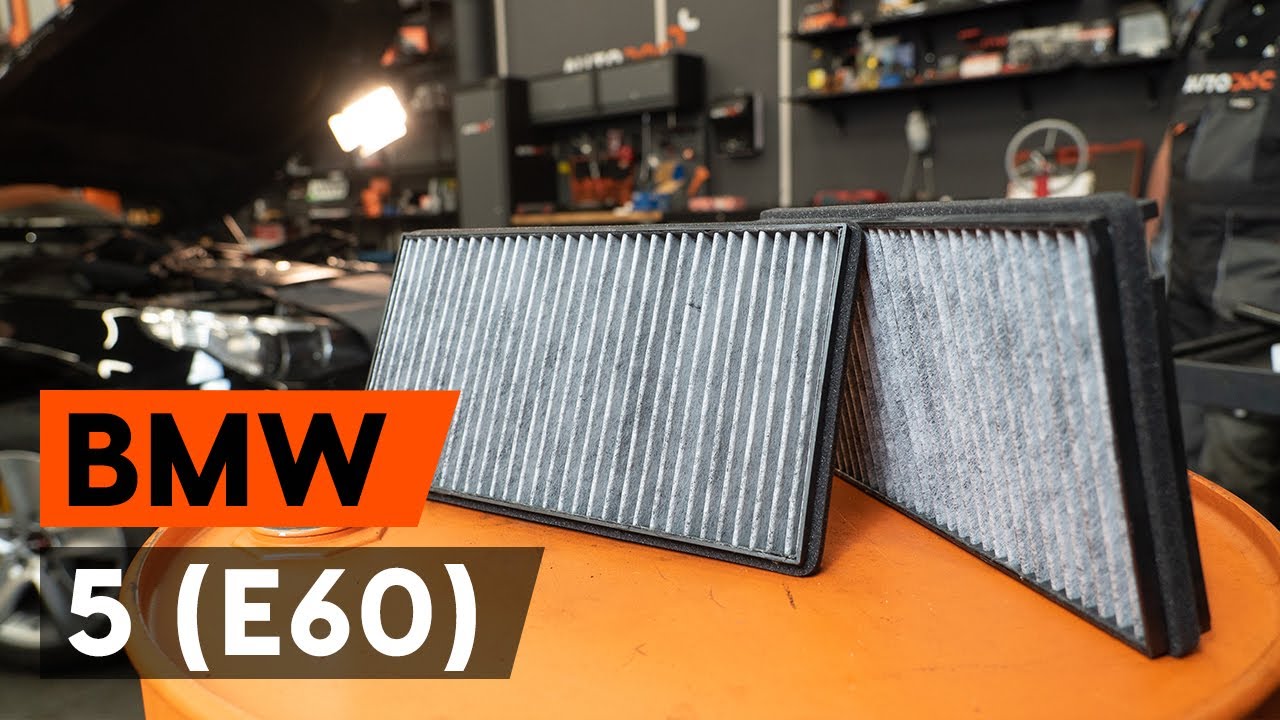 Comment remplacer un filtre d'habitacle sur BMW E60 [TUTORIEL AUTODOC]