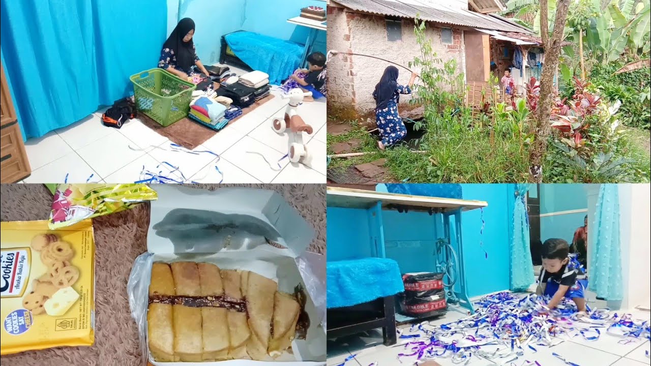 kegiatan sore dan malam hari irt desa ✨ daily vlog ibu rumah tangga