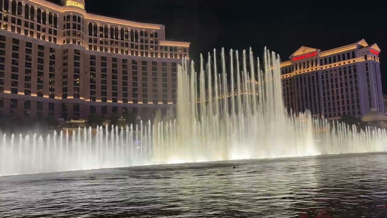 Light show Las Vegas at the palazzo 