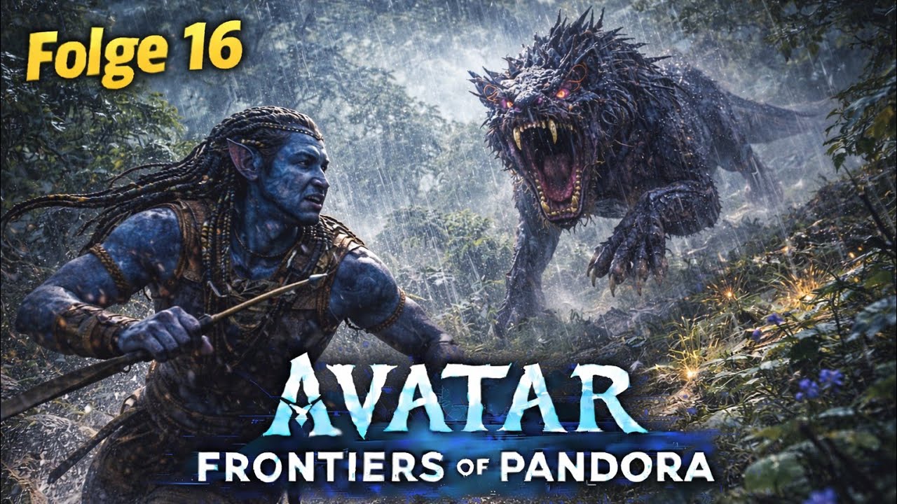 Avatar: Frontiers of Pandora Gameplay Deutsch🌱Folge 15 🌱 Vom Thanator gejagt! Flucht aus dem Nest!