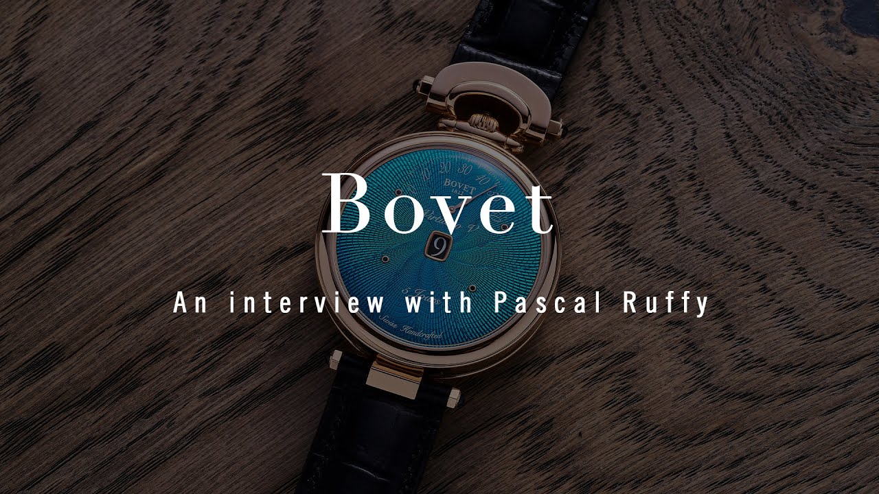The interview: Bovet&rsquo;s Pascal Raffy on the evolution of functional complications | Boulevard luxury