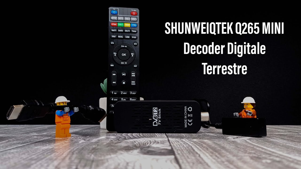 Decoder Digitale Terrestre DVB-T2  SHUNWEIQTEK Q265