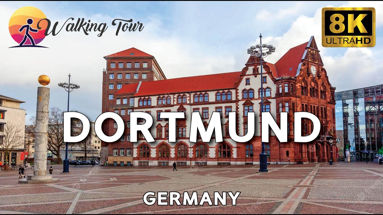 Dortmund Walking Tour | Germany 4K