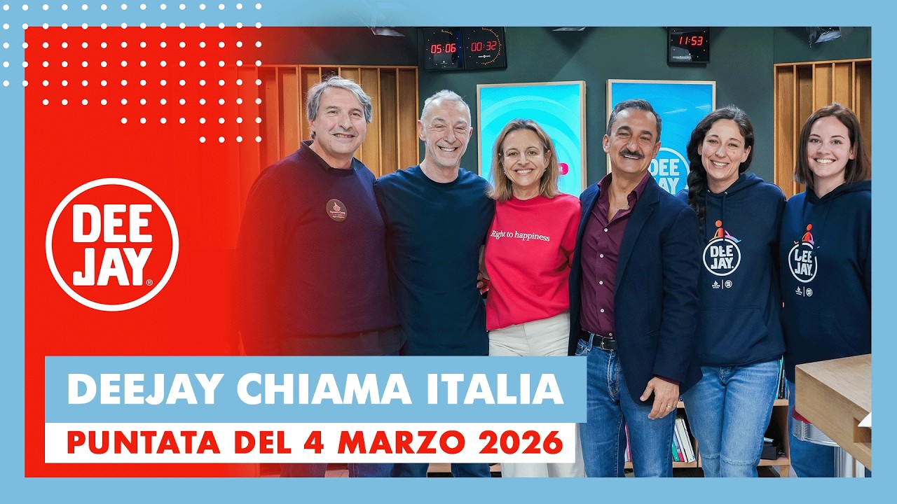 Deejay Chiama Italia - Puntata del 4 marzo 2026