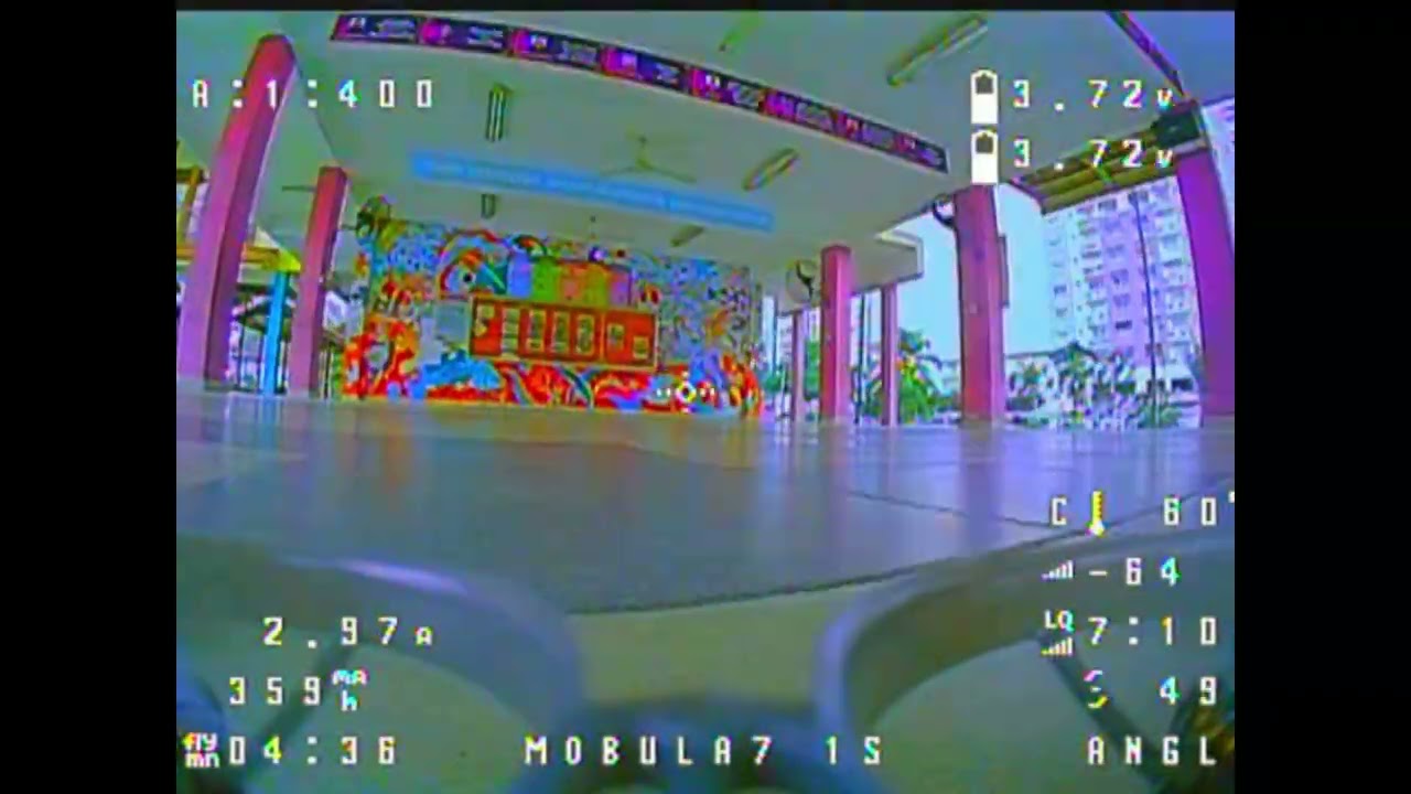 1st flight ever - Mobula 7 1s