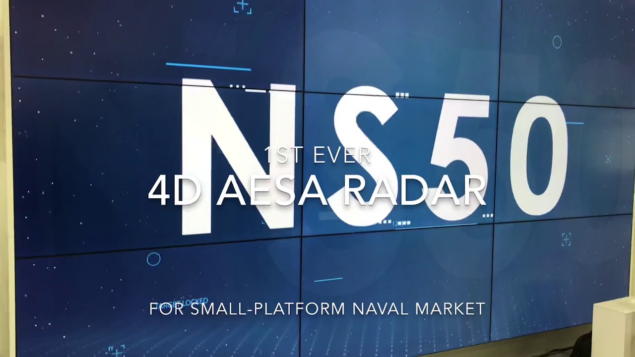 1st ever 4D AESA radar