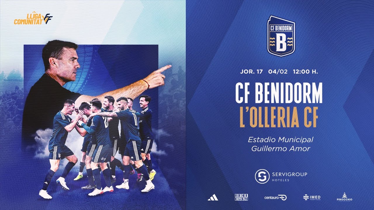 Jornada 17 | CF Benidorm 2 - 1 L´Olleria CF
