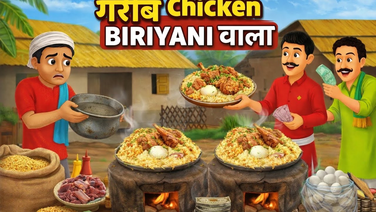 गरीब चिकन बिरयानी वाला/Garib Chicken Biryani Wala/Hindi Kahani/Hindi Chicken/Hindi moral stories new