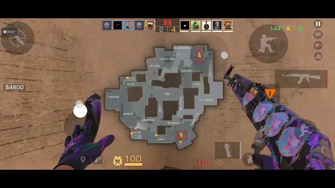 （hologram krambit）comp road to legend match #3