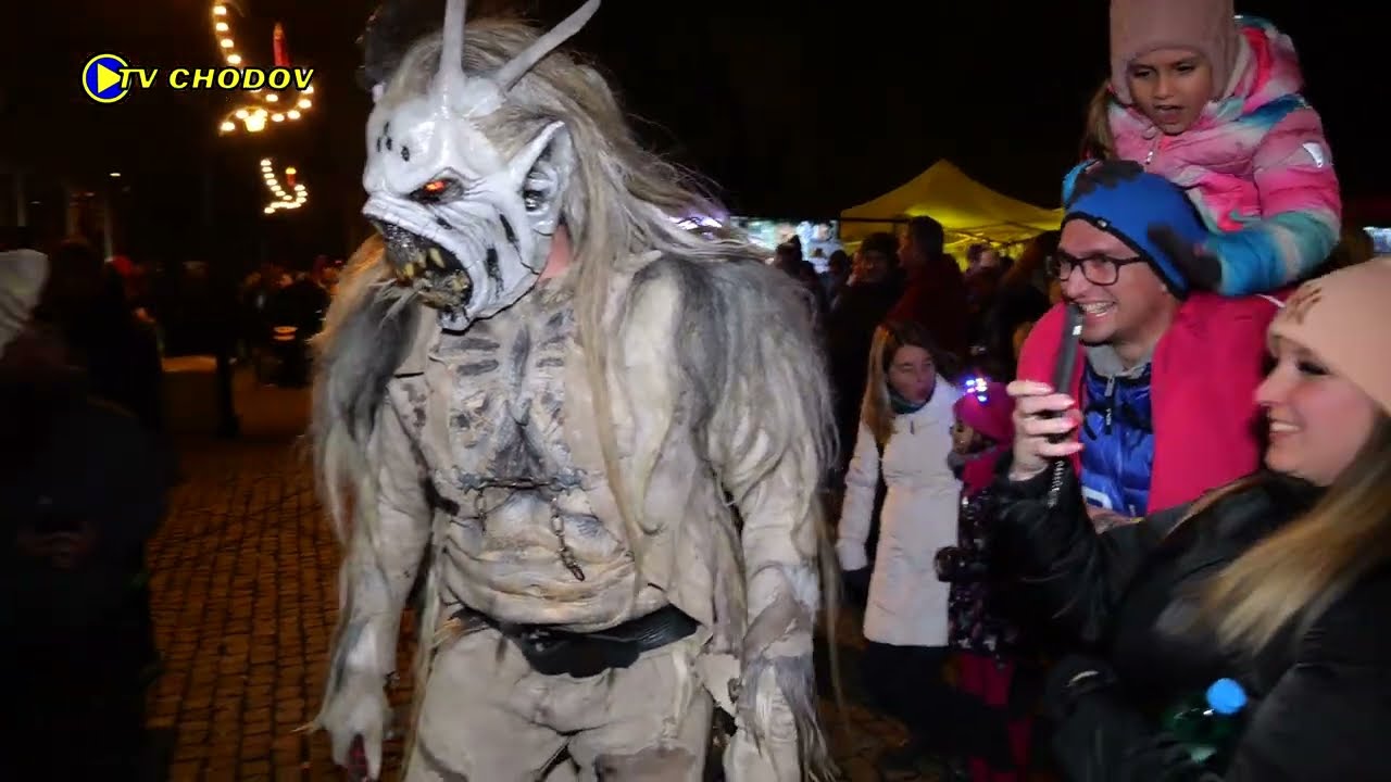 Waldsassenští krampusáci řádili v Chodově