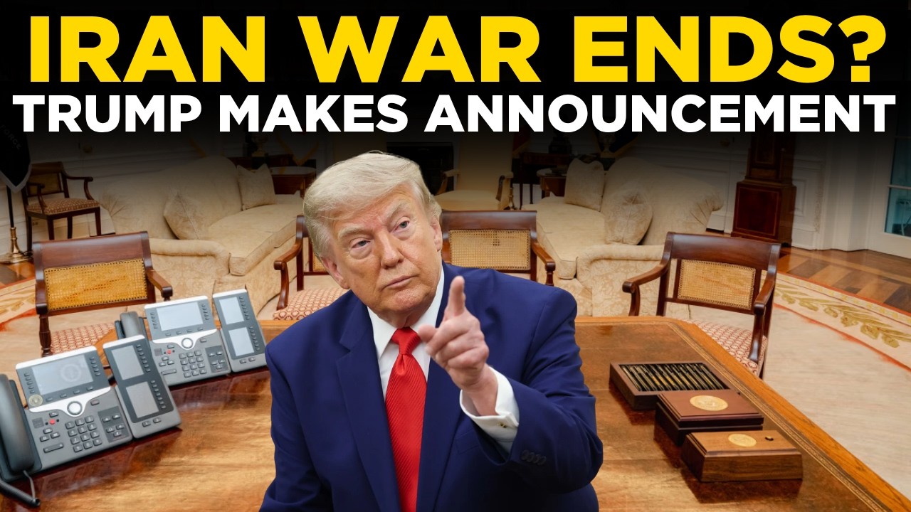 Donald Trump LIVE | Trump Announces &lsquo;End of Iran War&rsquo; | Mojtaba Accepts Deal? | US-Iran War LIVE