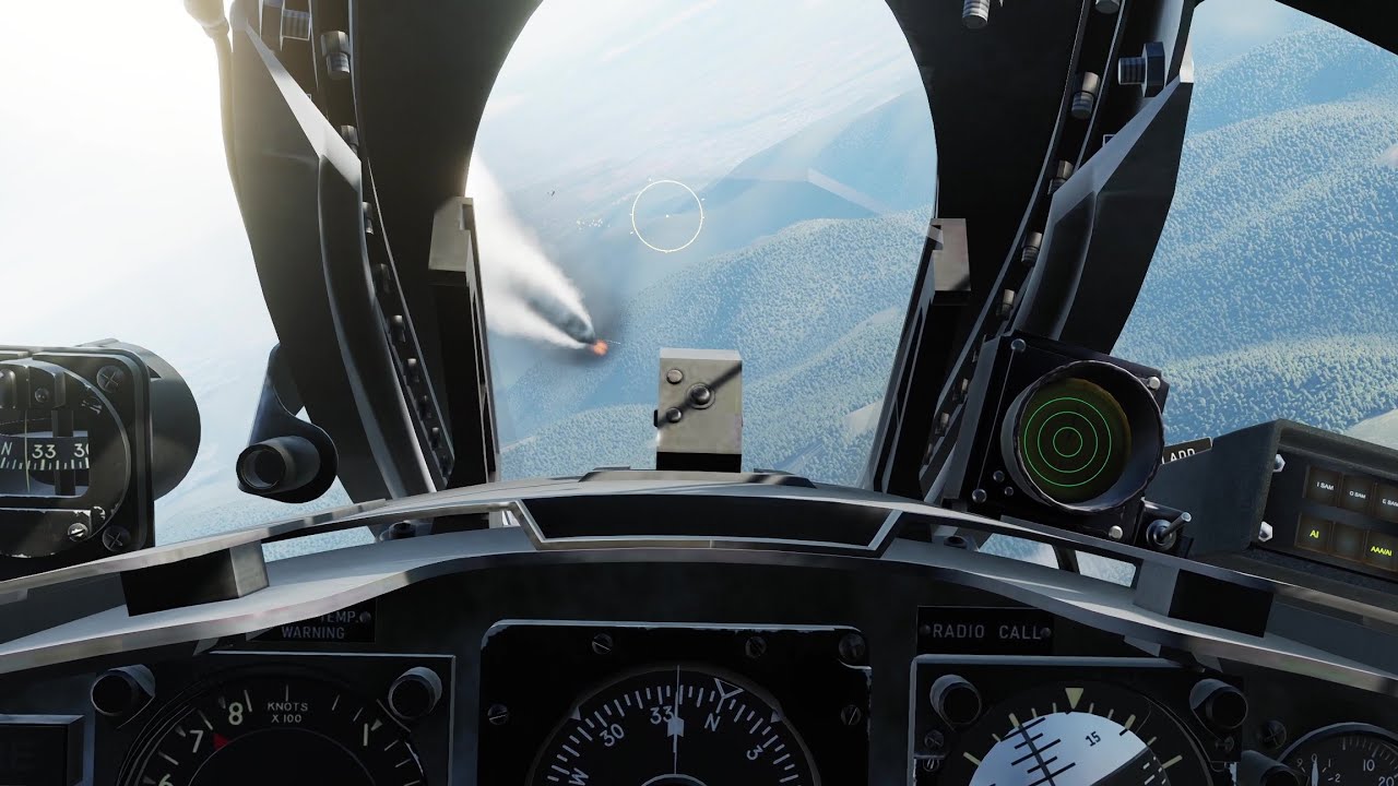 DCS World - F-104C Mod - Dogfight vs MiG-31 (Veteran AI)
