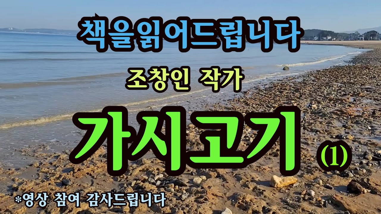 [장편소설오디오북] 가시고기(1) / 조창인 작가 / 
