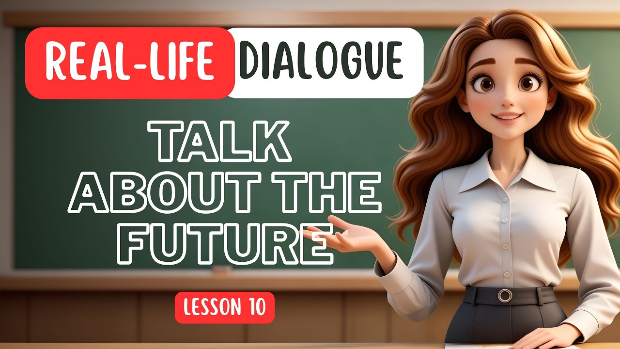 Talk about the future and plans I Lesson 10 I ENGLISH SHADOWING