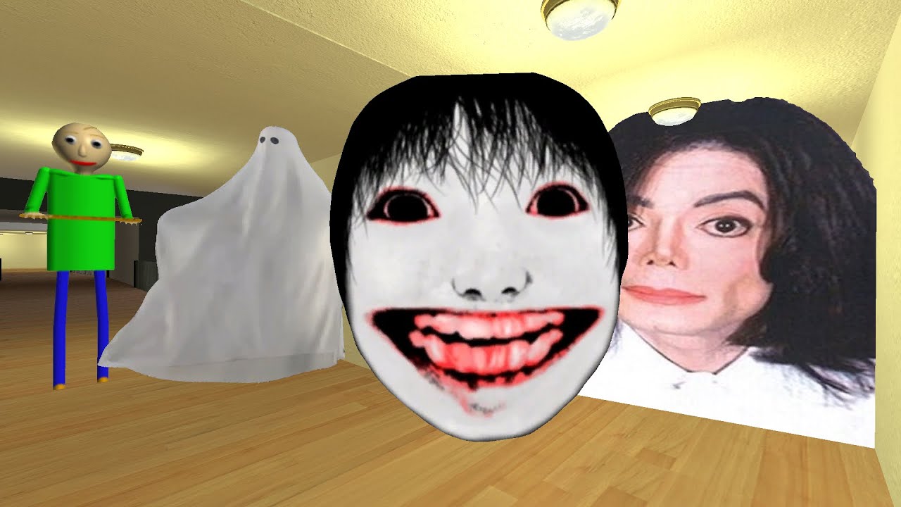 Yoshie Kimura, Michael Jackson, Ghost And Baldi Nextbot Gmod