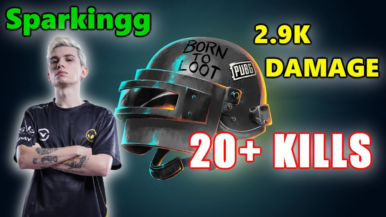 Sparkingg - 20+ KILLS (2.9K DAMAGE) - DUO SQUADS - PUBG