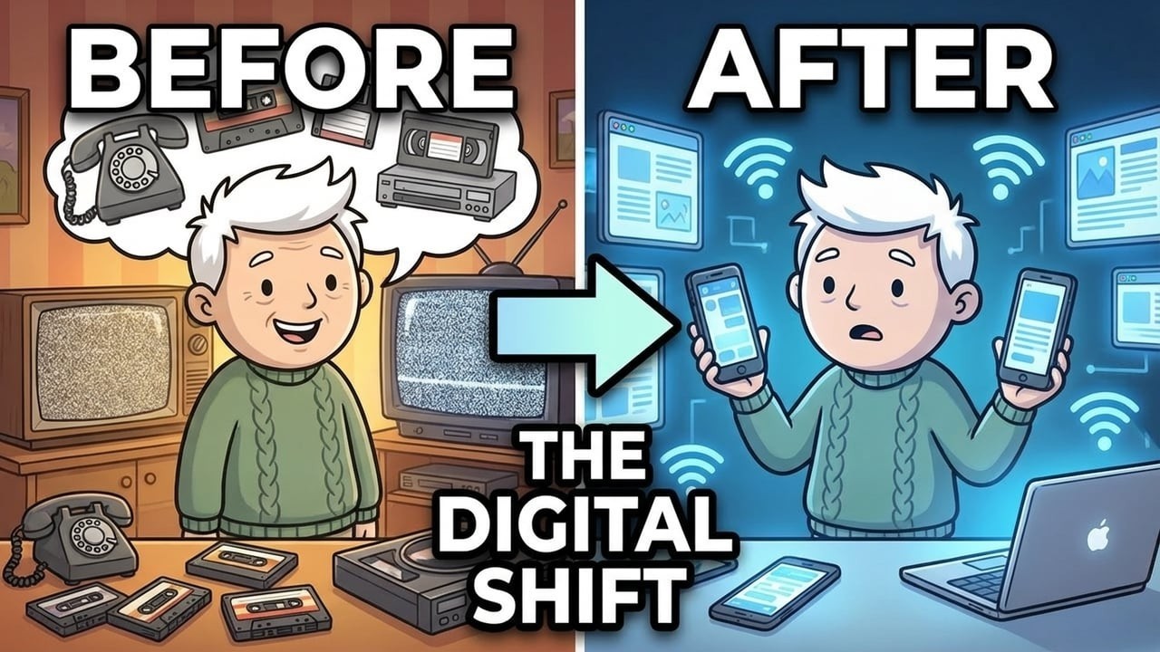 The Psychology of the Last Analog Generation