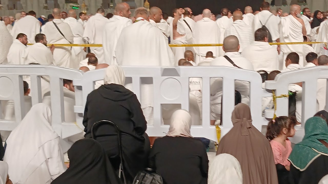 مكه المكرمه من داخل الكعيه 