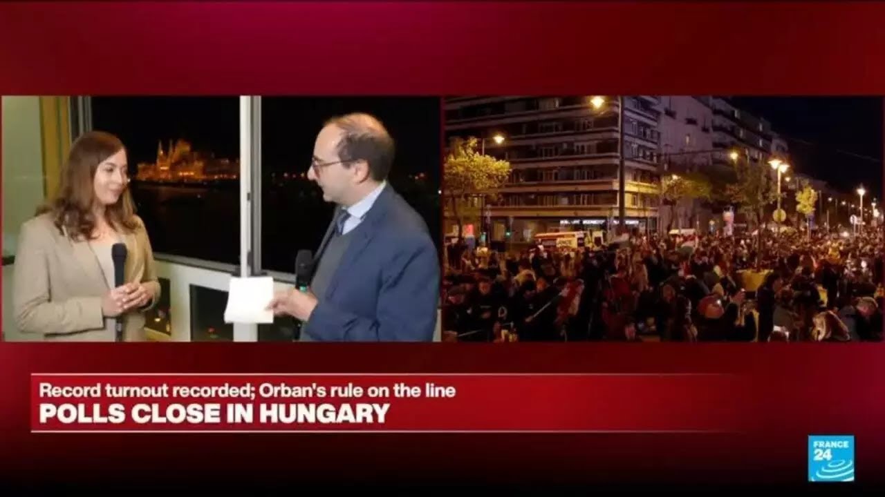 Crunch Hungarian vote sees record turnout, with Orban's rule on line &bull; FRANCE 24 English