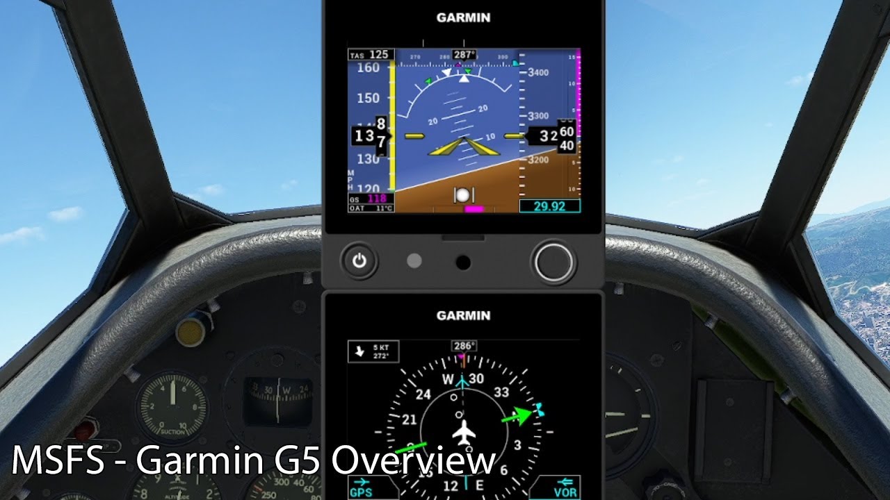 MSFS - Garmin G5