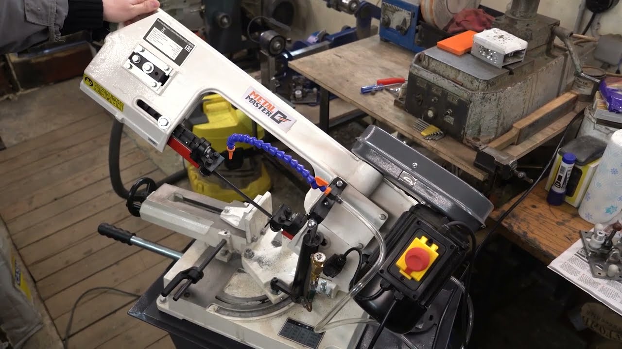 Обзор ленточнопильного станка Metal Master BSM-128HDRC
