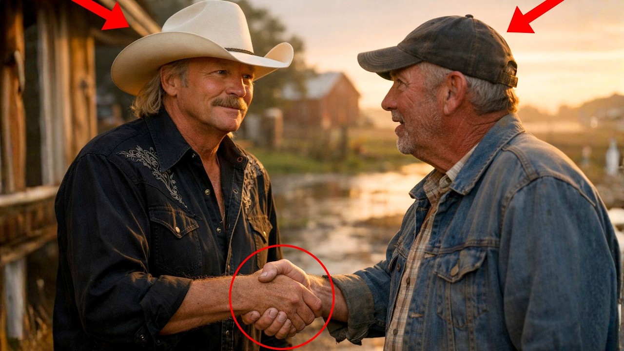 A Farmer Gave Shelter to a Traveler in the Storm — It Was Alan Jackson, and WEEKS Later, His Farm...