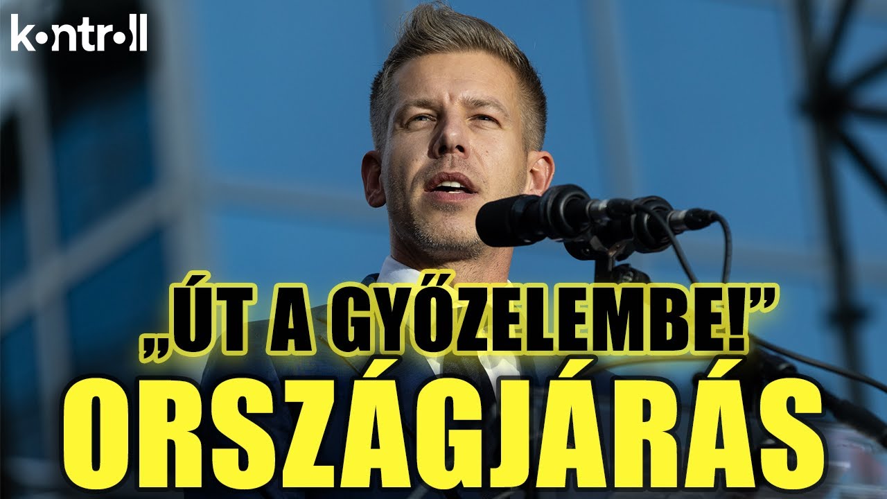 Magyar P&eacute;ter nagygyűl&eacute;se Győrben