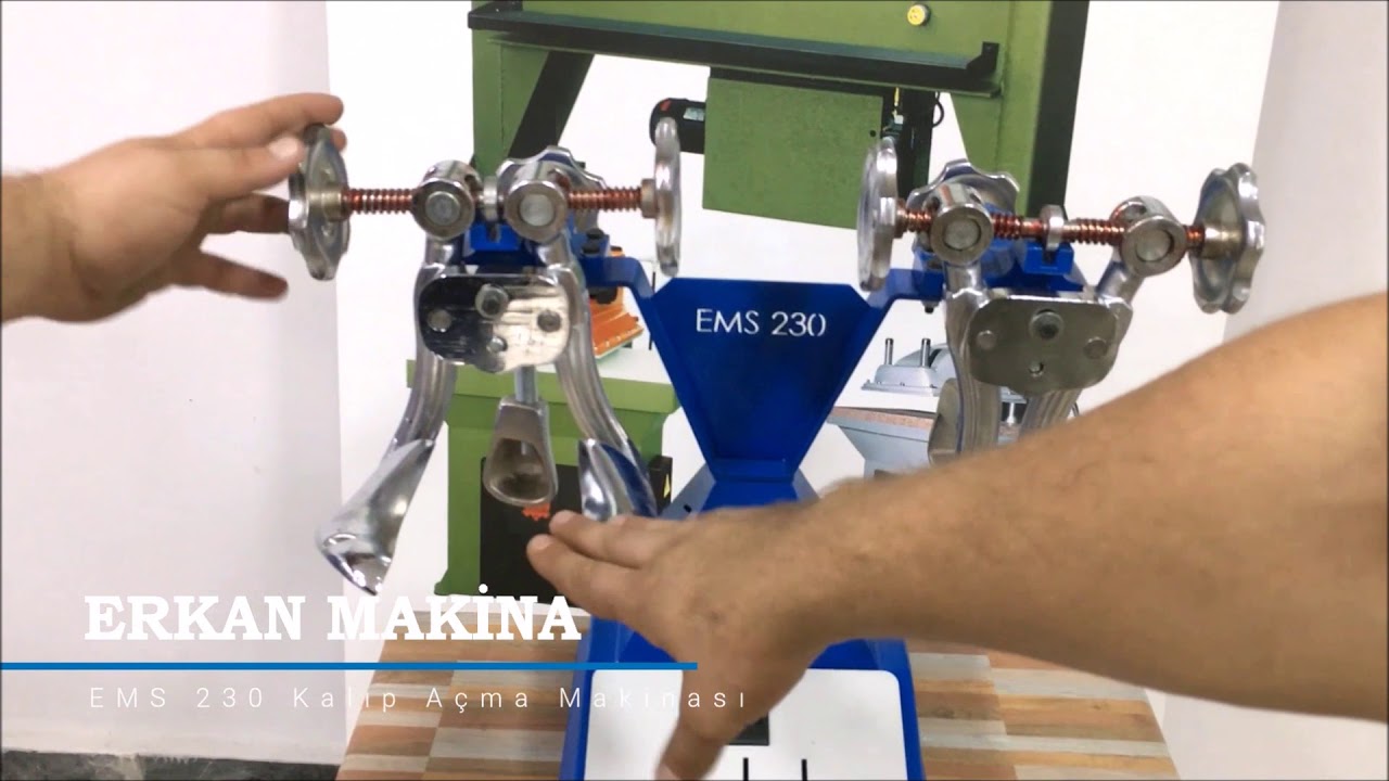 Kalıp Açma Makinası EMS 230 Erkan Makina (Русский перевод)