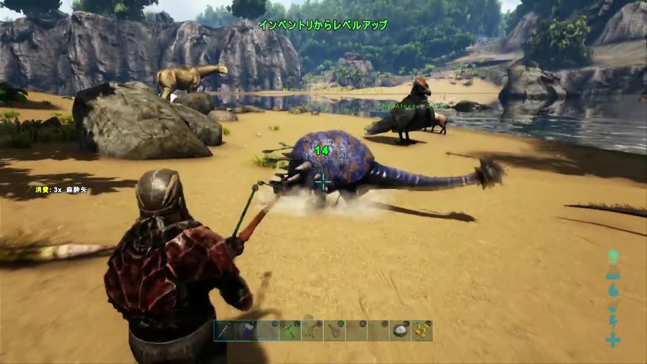 深夜なんでゆっくり拠点拡張だよ！週末まったり原始人初心者プレイ　ARK　その9