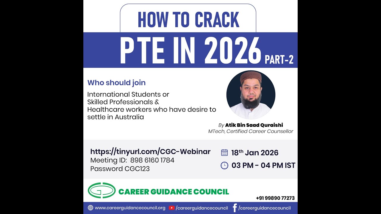 How to Crack PTE in 2026 (Part-02)