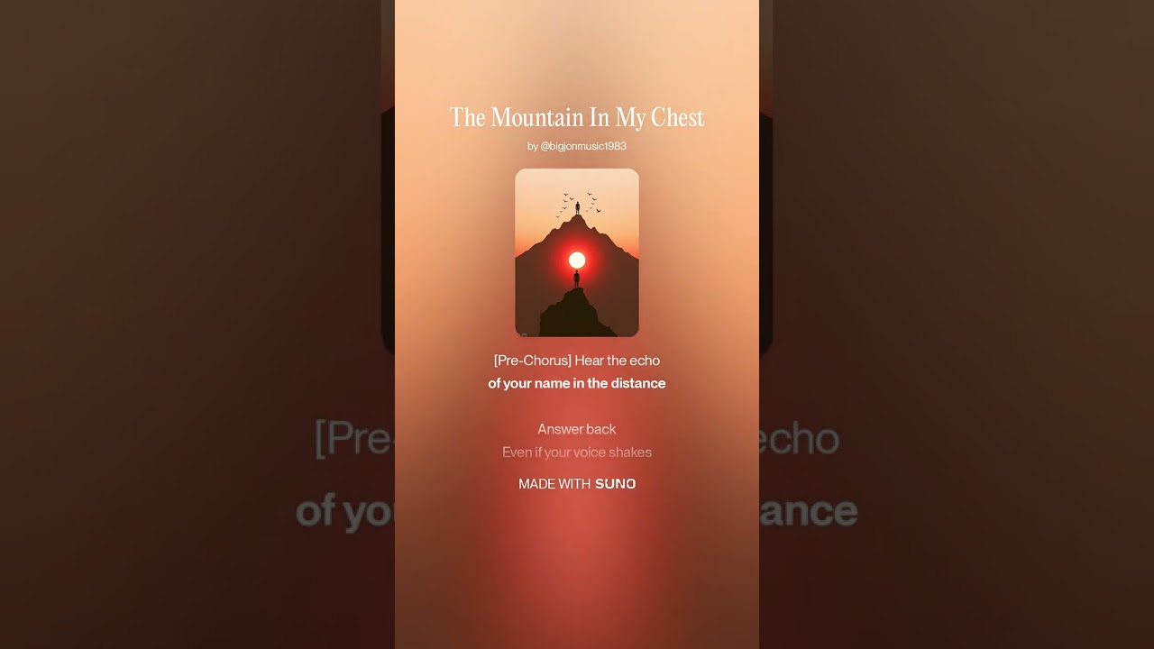 The Mountain In My Chest