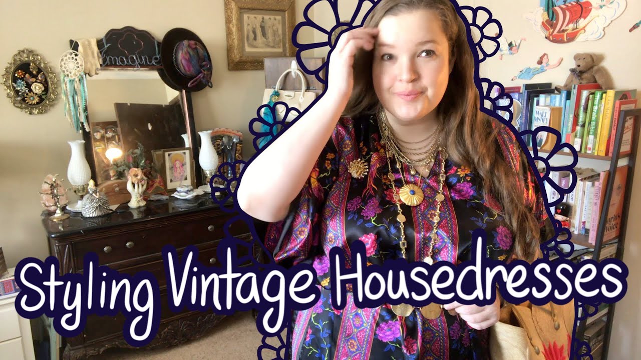 How To Style a Housedress | Housecoat, Muumuu, & Kaftan 2021 Style Trend