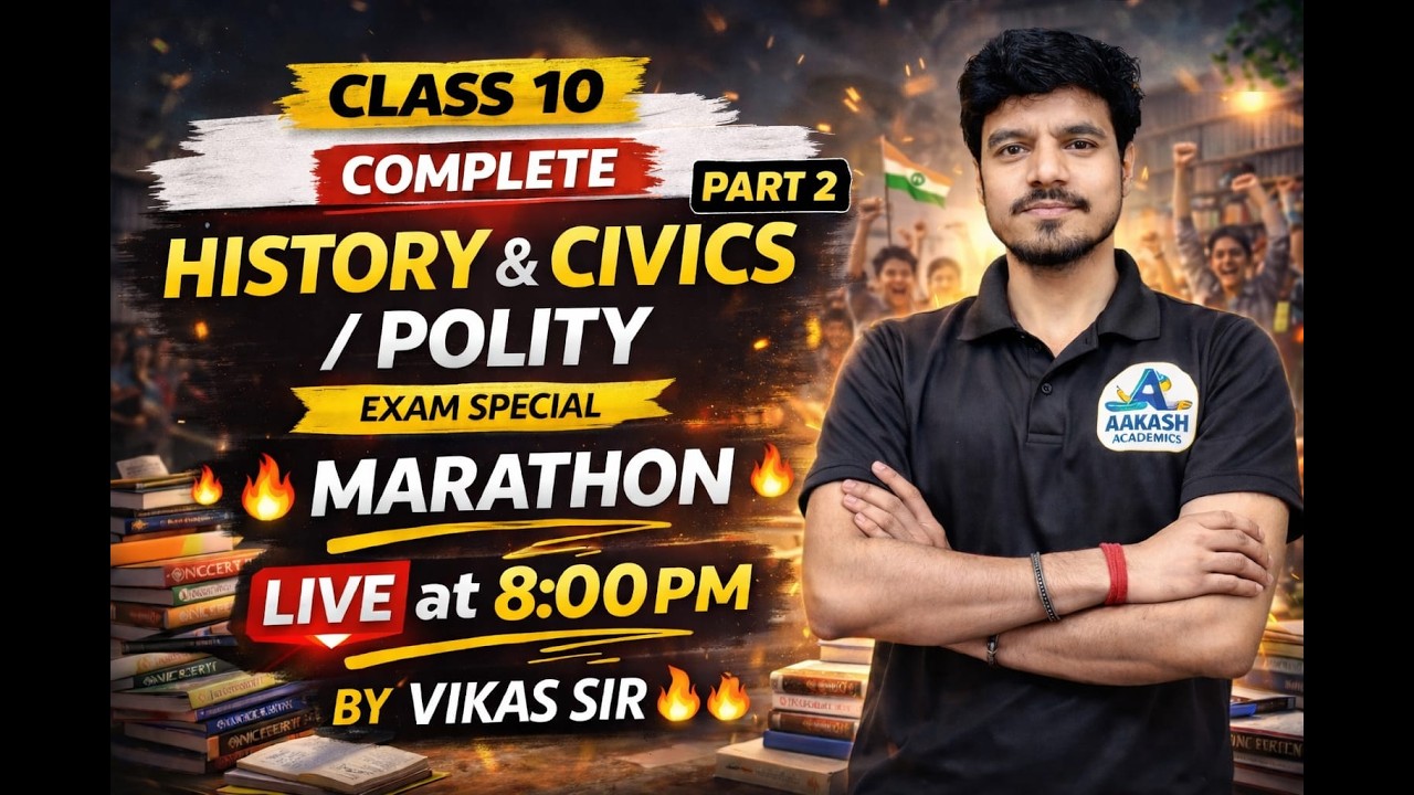 Class 10 Complete History & Civics / Polity Marathon  Part 2🔥 | Full Revision | Board Exam 2026