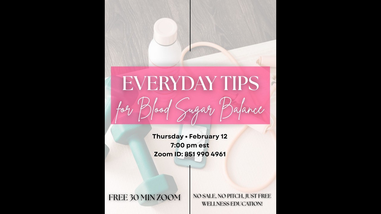 Everyday Tips for Blood Sugar Balance