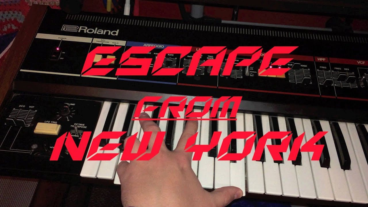 Escape From New York - John Carpenter Cover
