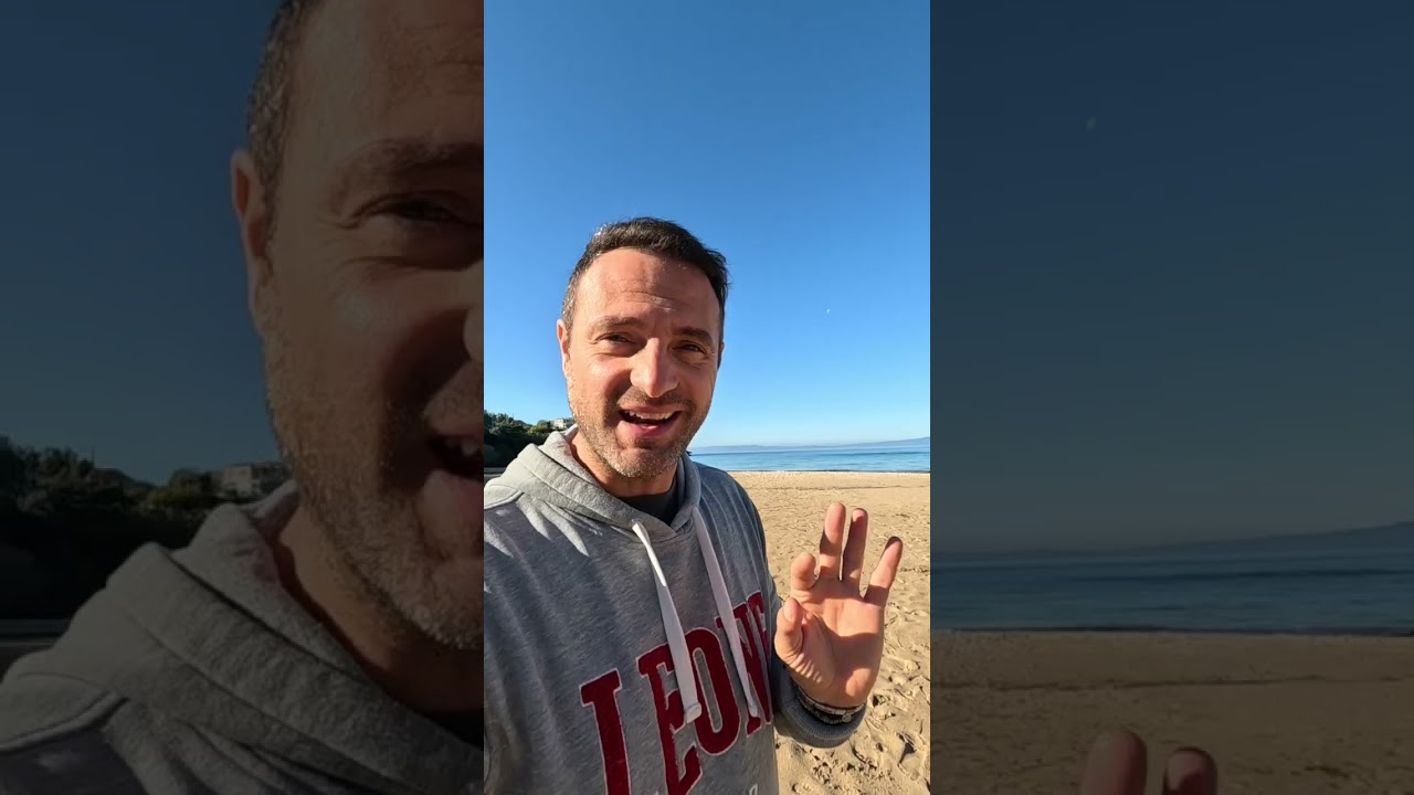 PELOPONNESO (parte 12) KALOGRIA beach - STOUPA beach (Grecia) Penisola del Mani #greece #peloponnese