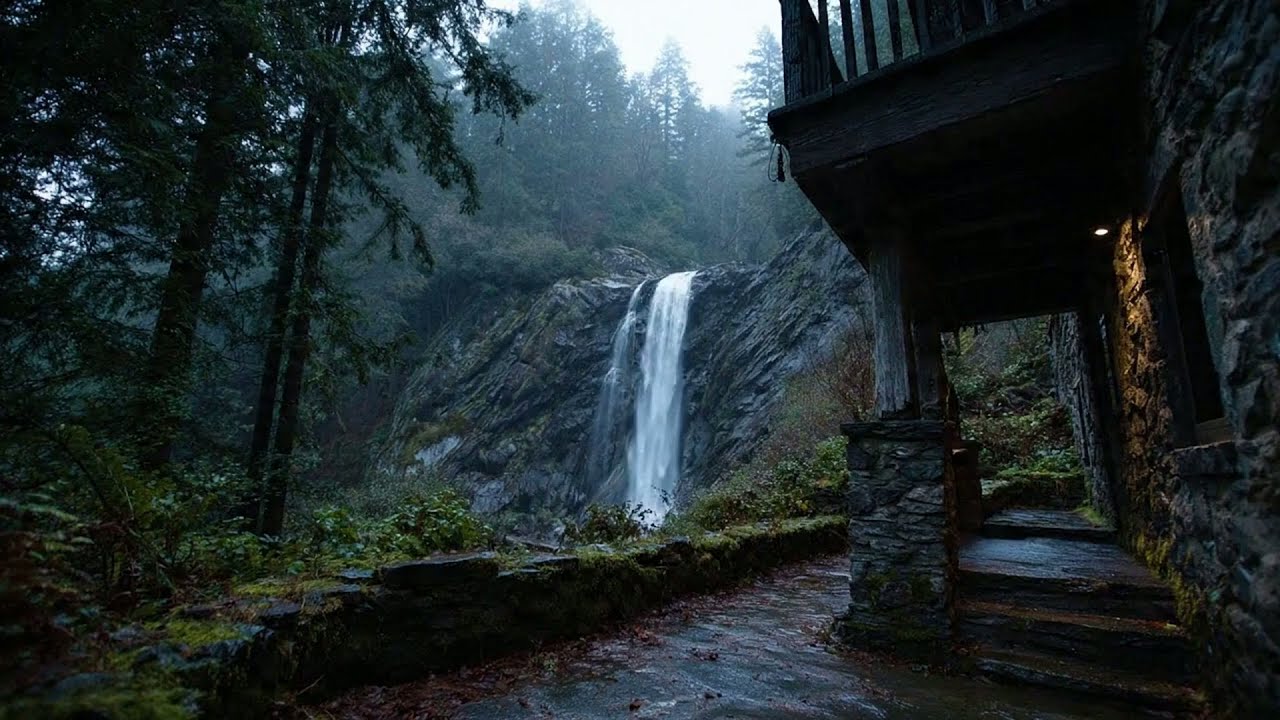 Misty Falls Refuge 🌲 Deep Sleep Classical Sanctuary (1 Hour)