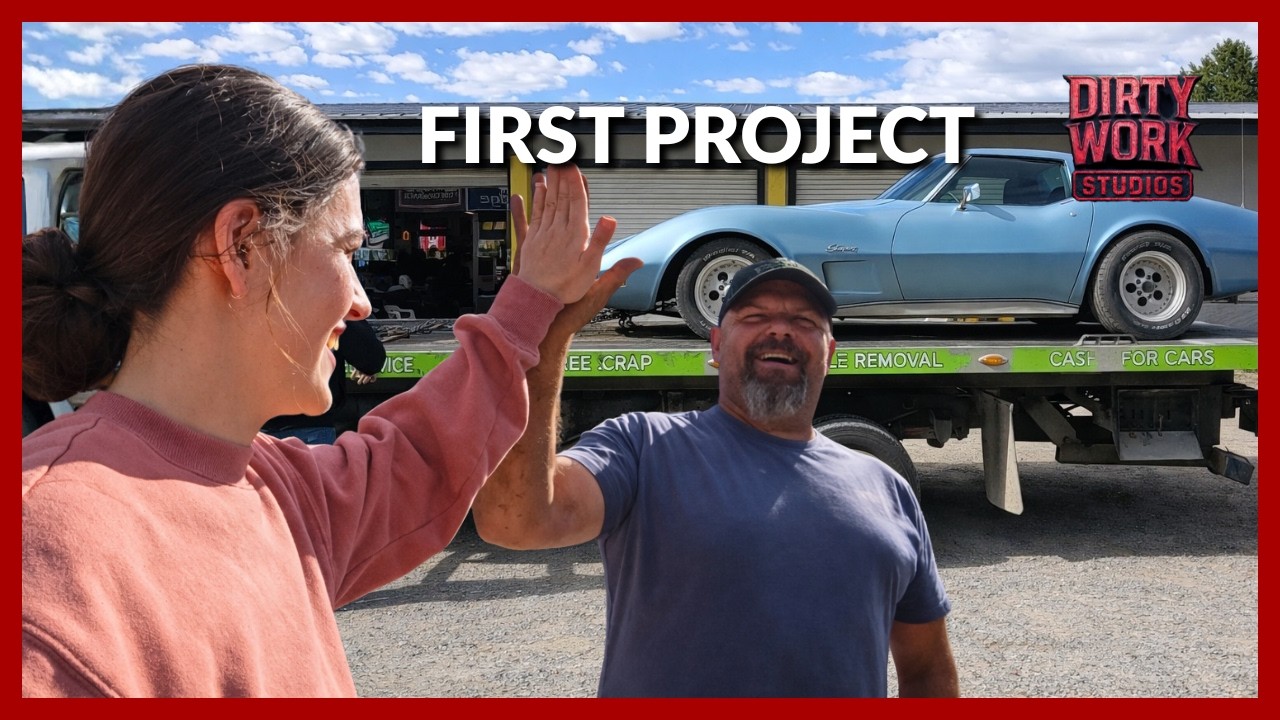 Dave From Backroad Truckers Drops Off Cassidy’s Corvette
