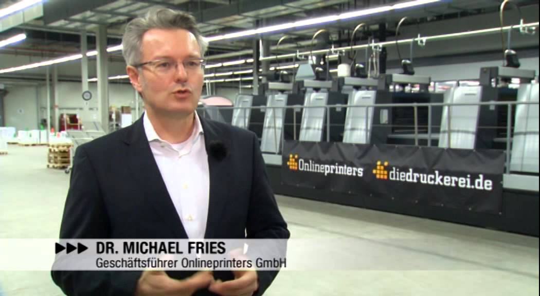 Onlinedruck befl&uuml;gelt den Offsetdruck